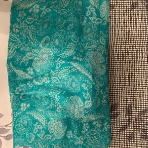 Lightweight cotton/acrylic scarf